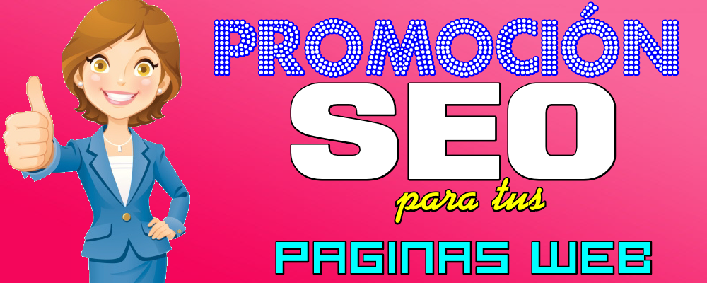 Promocin SEO para pginas web